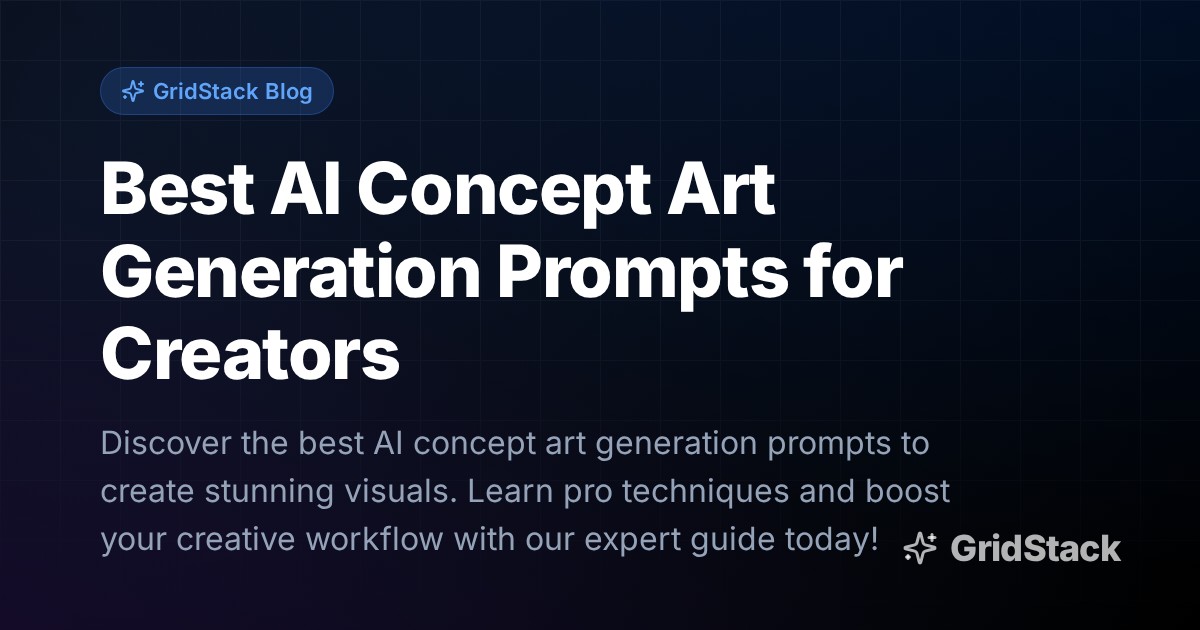 Best AI Concept Art Generation Prompts for Creators