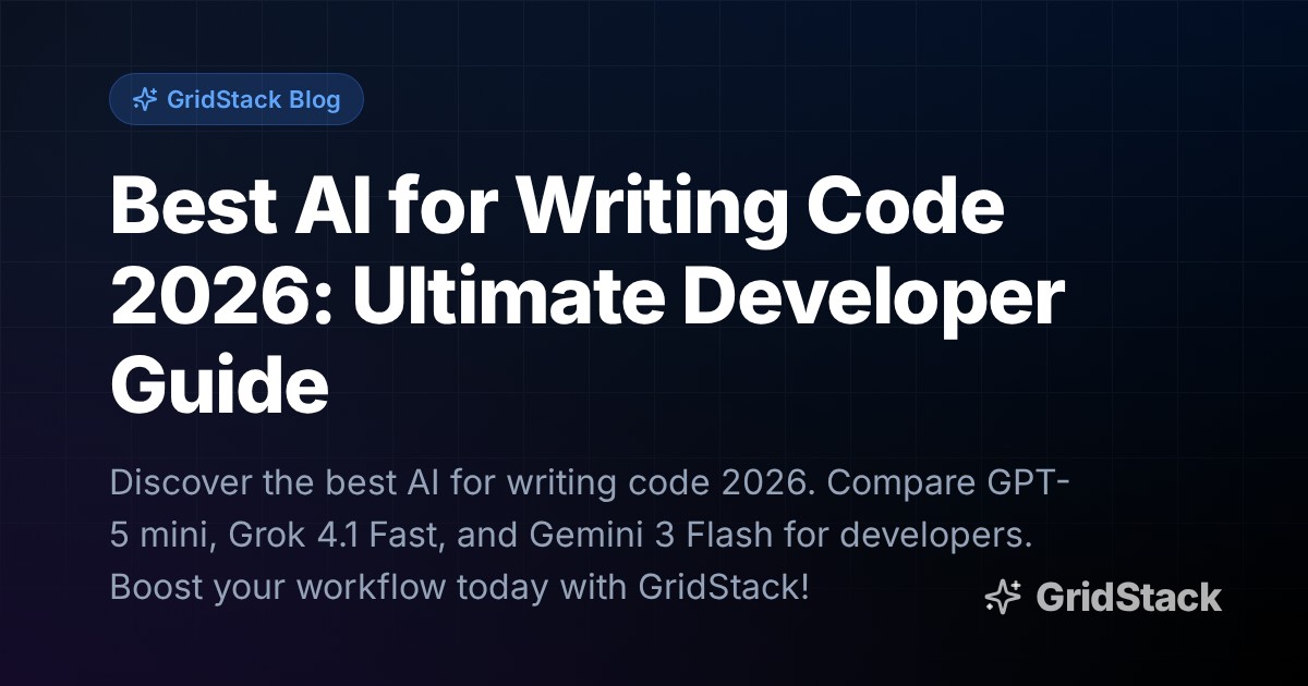 Best AI for Writing Code 2026: Ultimate Developer Guide