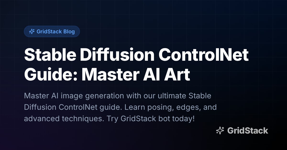 Stable Diffusion ControlNet Guide: Master AI Art